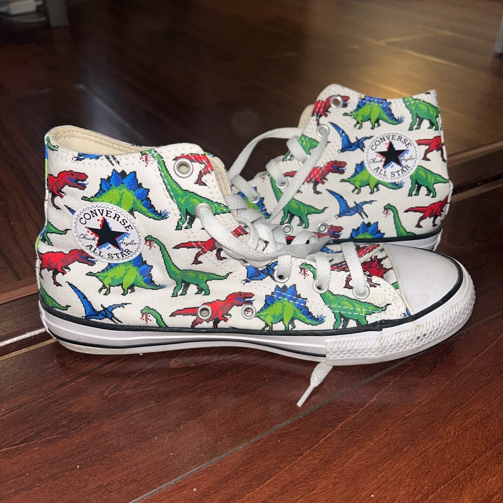 Dinosaur converse